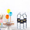 Maicaiffe Happy 80th Birthday Water Bottle Stickers, 80th Birthday Party