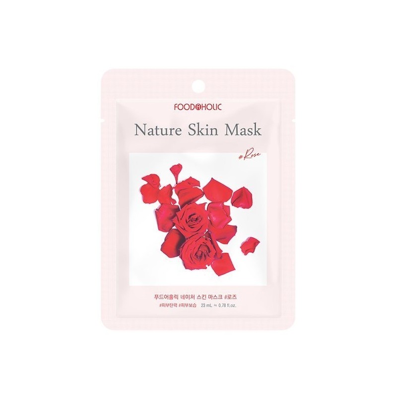 Foodaholic Nature Skin Rose Mask Pack / 푸드어홀릭 네이처스킨 로즈
