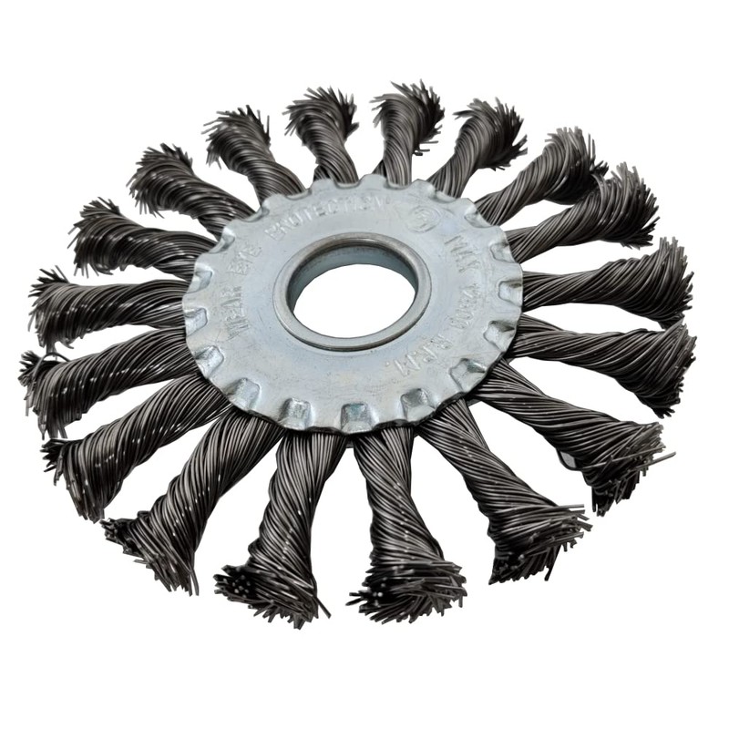 (PACK OF 2) Twist Knot Wire Wheel For 115mm /