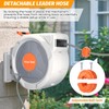 Retractable Garden Hose Reel, 5/8 in x 100 Ft Wall