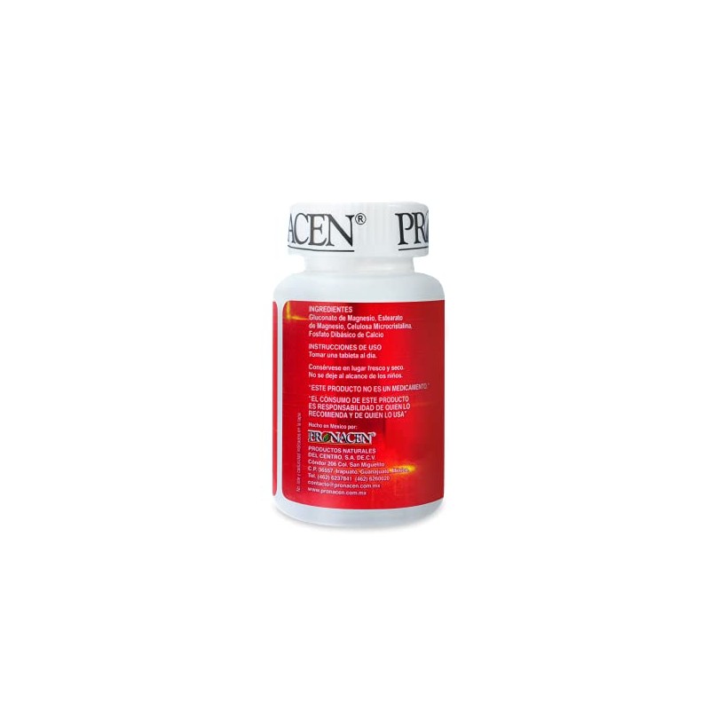PRONACEN GLUCONATO DE MAGNESIO FRASCO - 90 TABS 500 MG