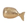 Sagebrook Home 8" Gold Polyresin Whale Figurine