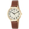 Seiko AKPK427 Standard Wristwatch, Brown, Dial Color - Beige, Quartz