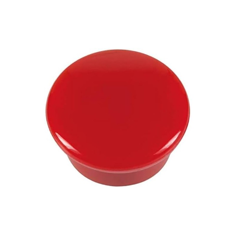 Westcott E-10802 00 Holding Magnets 15 mm Round Red Pack