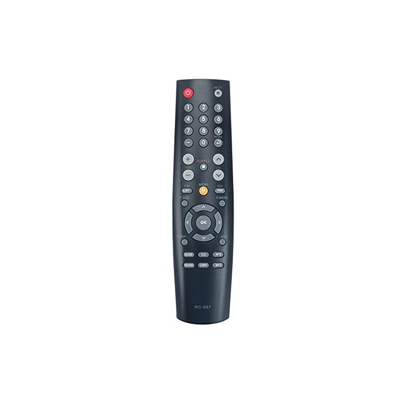 New Replace Remote for Coby TV TFTV3229 TFTV2225 TFTV2425 LEDTV5536