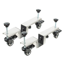 Talustool Door Installation Kit for 1-3/8" and 1-3/4" Pre-Hung, Slab, and Front Doors, Stainless Steel Door Dolly Installation Tool with Swivel Wheels for Commercial & Residential Use