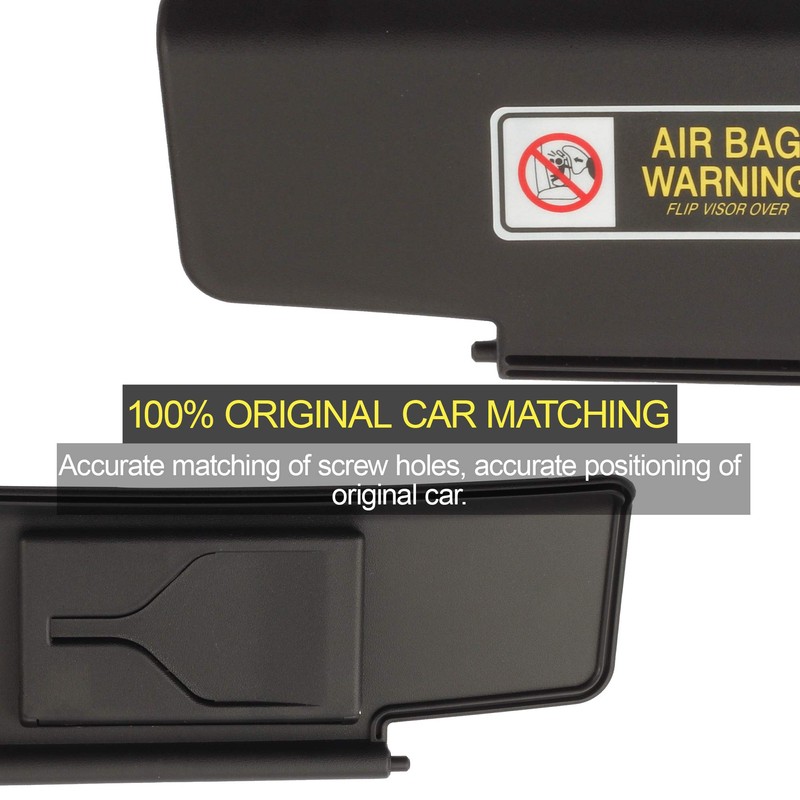 Dasbecan Front Left Driver Side Sun Visor Built-in Mirror Compatible