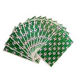 LYK 50PCS Green Soccer Gift Bags Plastic Soccer Party Bags Soccer Snack Candy Goody Goodie Treat Present Bags Soccer Party Favor Bags for Team Teens Games Sports Events Supplies