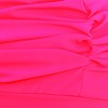 Swim cap for women with hair loss raspberry color