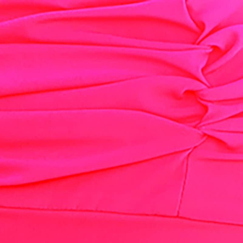 Swim cap for women with hair loss raspberry color