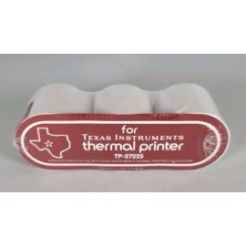 Texas Instruments Thermal Paper TP-27225 3 Roll Pack Sealed New Old Stock