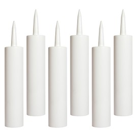Red Devil 1010 300ML Empty Caulk Tube, 10 oz. Reusable Plastic Caulking Cartridge, 6 Pack