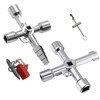 XZEIT Set of 3 control cabinet keys, universal, square key,