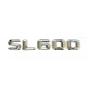 Unbranded #1 CHROME SL600 REPLACEMENT FOR MERCEDES REAR TRUNK EMBLEM