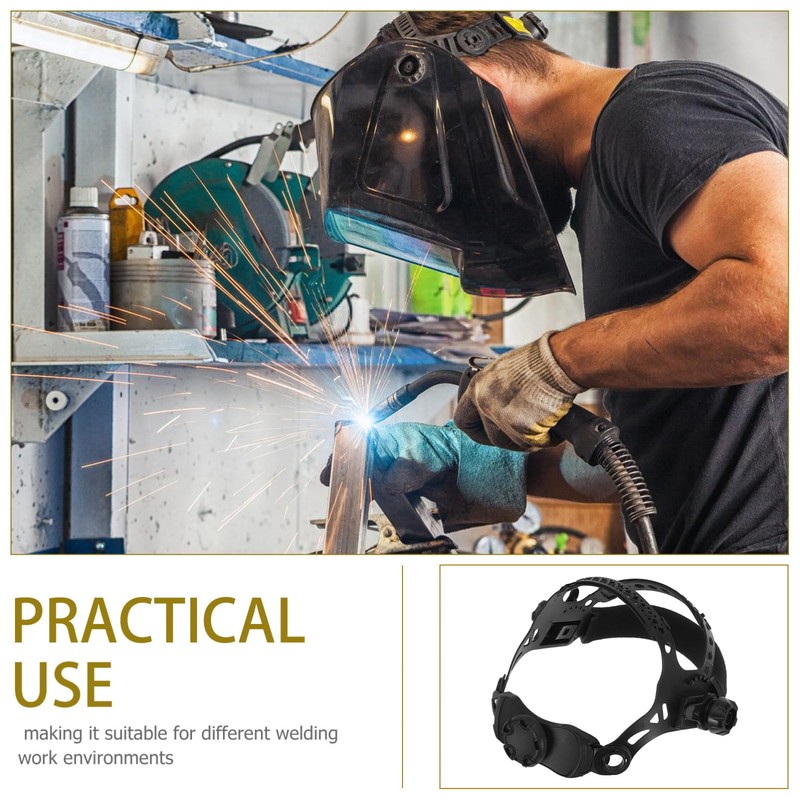 Mobestech Versatile Welding Hood Headgear Auto Darkening Es Adjustable Band