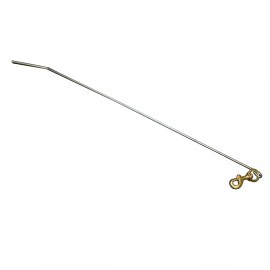 JCS Steel Lobster Tickle Stick with Brass Bolt Snap, 36"