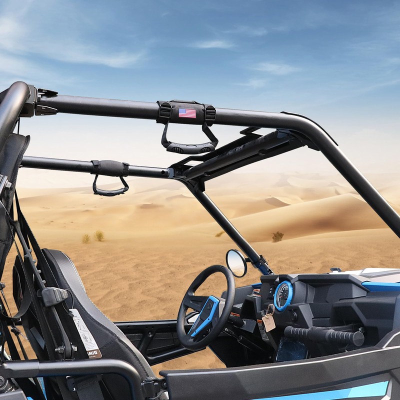 RERPRO UTV ATV Roll Bar Grab Handles Grips Compatible with