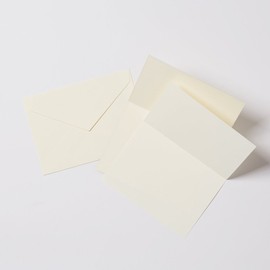 G.C.PRESS Quatrefoil Clover Message Cards [1 Piece / Card 95x130mm / Envelope 100x140mm ] Thank You Letter White (Birthday / Multi-purpose)