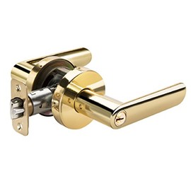 Yale Kincaid Entry Lever (Locking), Brass