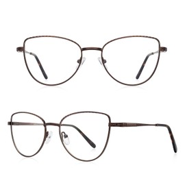 RB. Pilot Retro Cateye Reading Glasses for Women Blue Light Blocking Computer Glasses Spring Hinge Readers