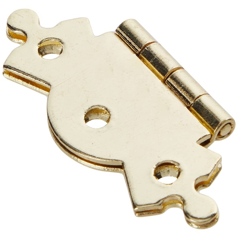 Merriway® BH01756 (4 Pcs) EB Butterfly Decorative Box Hinges, Brass