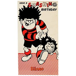 The Beano Dennis the Menace Smashing Birthday Card BN007 Multi Colour