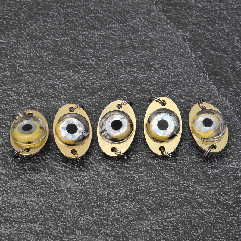 5 pcs LED Underwater Fishing Light Night Lamp Sequin Lure