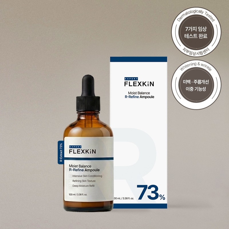 Flexkin Expert Moist Balance R-Refine Ampoule 100ml + Starter Kit