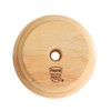 Weck Flat Top Wood Lid w/HOLE M WW-024M Natural