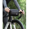ROCKBROS Bicycle Handlebar Bag Front-Mounted Cycling Pouch with Detachable Shoulder
