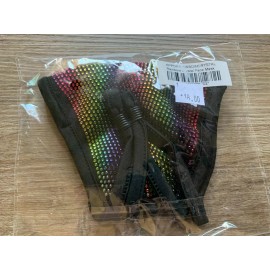 MASQD RAINBOW CRYSTAL SPARKLE FACE MASK NEW