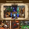 CCCDF DIY Book Nook Kit, DIY Miniature Dollhouse Booknook Kit,