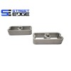 Street Edge 1" Extruded Aluminum Lowering Blocks for 86-94 Mazda
