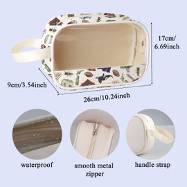 New Zealand Inspired Gift New Zealand Lover Cosmetic Bag Summer Vacation Makeup Zipper Pouch (New Zealand mb UK)