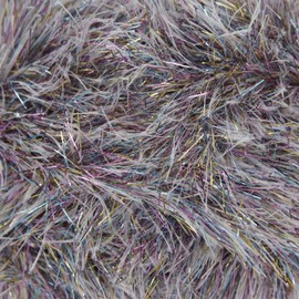 King Cole Tinsel Chunky Two Tone Knitting Yarn Sparkle Eyelash Wool 3 x 50g (Argent - 1781)