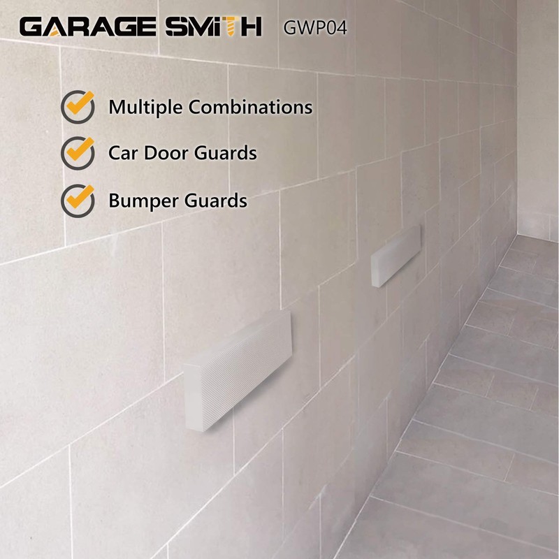 Garage Smith GWP04 Garage Wall Protector Car Door Protectors, Designed