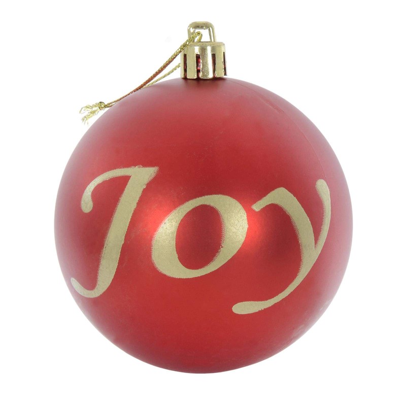 Mr Crimbo Pack of 6 Peace Joy Noel Christmas Tree