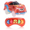 Tracks Cars 6 LED Lights Remote Control Light Up Track