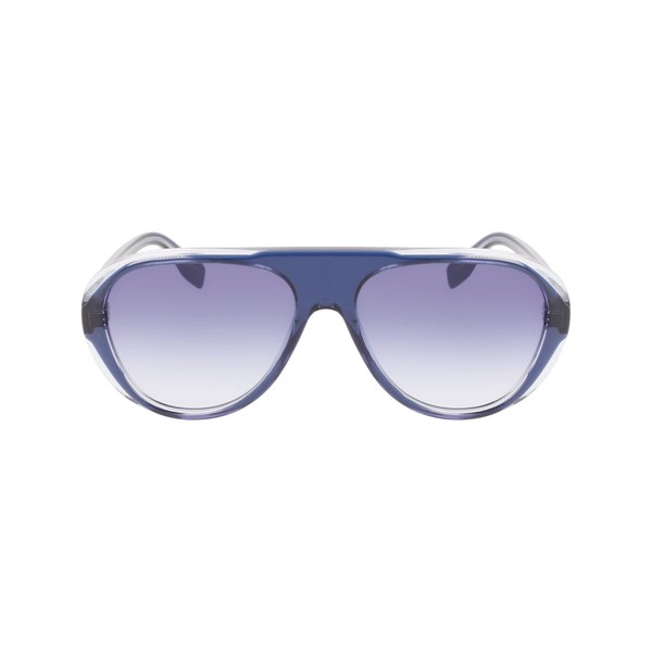 KARL LAGERFELD Unisex Sunglasses, 405 Blue Crystal