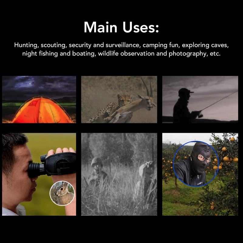 Night Vision Device Photograph Video Record Infrared Night Vision Monocular