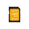 MMOMENT SD Card, 128 GB Memory Card, Supports 4K Videos,