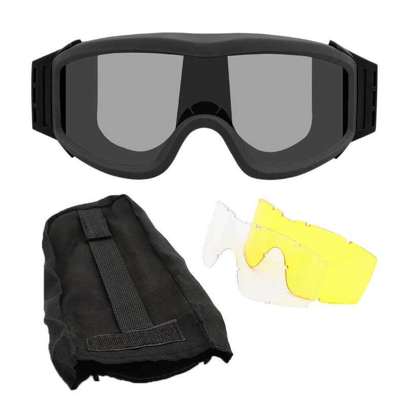 Protective Goggles Multifunctional Anti Fog Safety Glasses for Training Protection