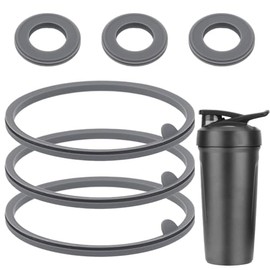 6uds Repuesto de Junta para Vaso Mezclador de Acero Inoxidable Blenderbottle Strada Flip Shaker Cup, Repuestos de Arandela de Silicona para 24oz y... 