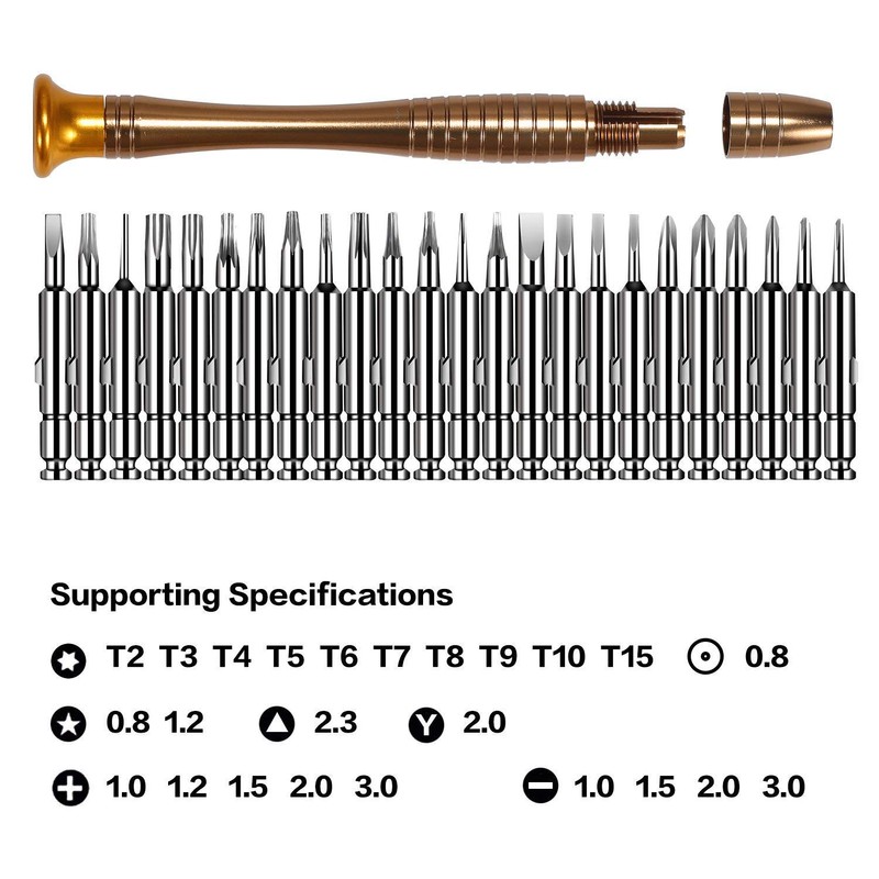 RuoFeng 25 in 1 Precision Screwdriver Set Freewise Diy Mini
