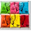 6 X100gms Holi Coloured Powder for Colour Run, Gender Reveal