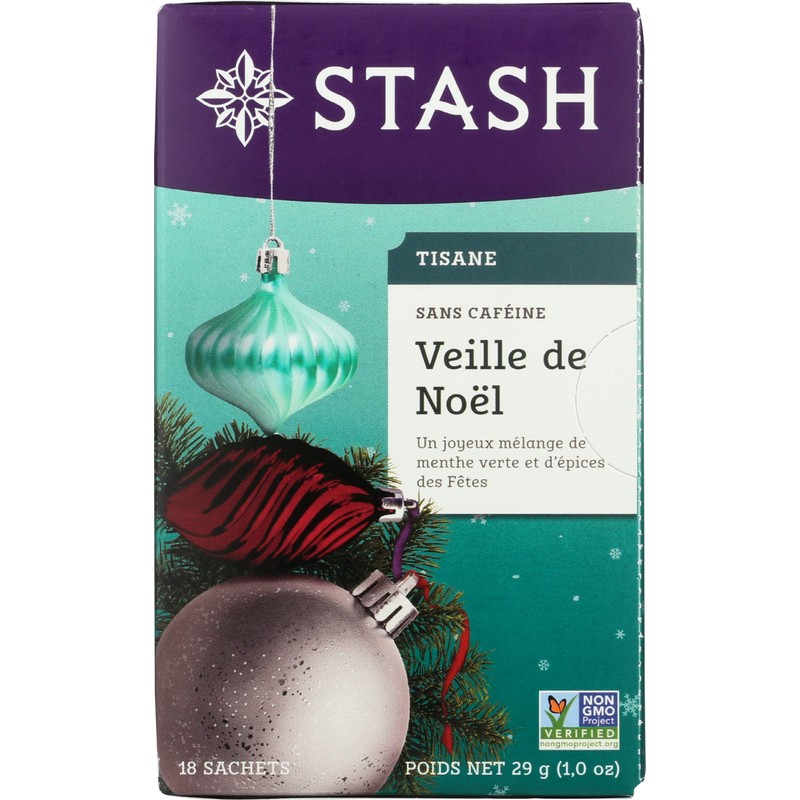 Stash Tea Company, Christmas Eve Herbal, 18 Count