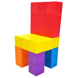 AQXONG 96Pcs Magnetische Bausteine Spielzeug, Magnetisches Bauspielzeug, Puzzle Baustein, Magnetisches Konstruktions Spielzeug für Kinder, Geeignet für Jungen und Mädchen ab 3 Jahren