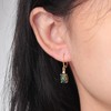 CiNily Opal Earrings Dangle Drop Earrings for Women Trendy 14k