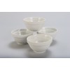 BIA Cordon Bleu 16-Ounce Stackable Bowl, Set of 4, White