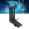 PCIe Network Adapter 2.4G 450Mbps 5G 1300Mbps 4 Antennas Standard